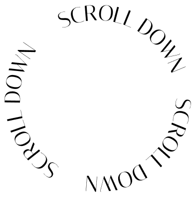 Scroll down text